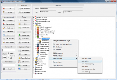 Скриншот приложения Eunomia Process Builder - №3