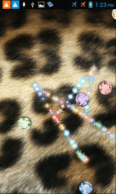 Скриншот приложения Glitter leopard skin - №2