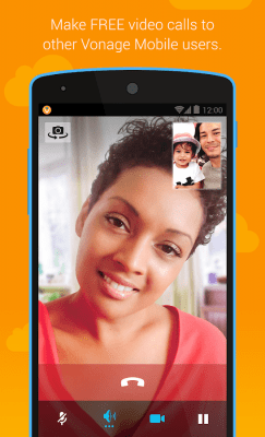 Скриншот приложения Vonage Mobile Call Video Text - №3