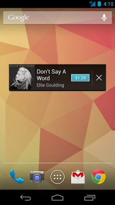 Скриншот приложения Sound Search for Google Play - №3