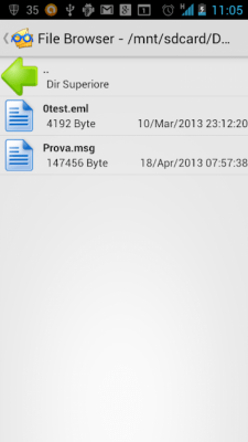 Скриншот приложения EML Reader FREE - №4