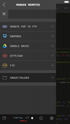 Скриншот приложения GoCoEdit - Code & Text Editor - №4