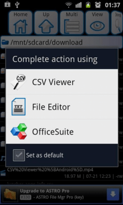 Скриншот приложения CSV Viewer - №6