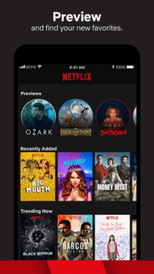 Скриншот приложения Netflix - №4
