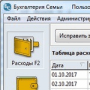 Скачать Бухгалтерия Семьи