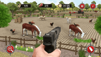 Скриншот приложения Frenzy Chicken Shooter 3D - №6