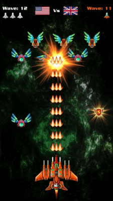 Скриншот приложения Galaxy Attack: Alien Shooter - №3