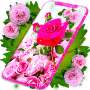 Скачать Pink Rose Live Wallpaper 3D Roses 4K Wallpapers