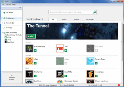Скриншот приложения uTorrent - №2
