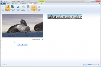 Скриншот приложения Windows Movie Maker 2012 - №4