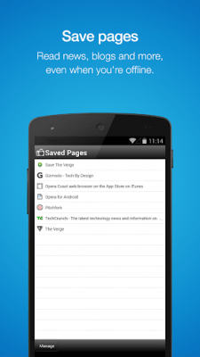 Скриншот приложения Opera Mini 7.6.4 - №3