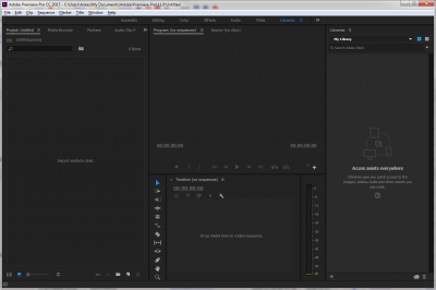 Скриншот приложения Adobe Premiere Pro CC - №3
