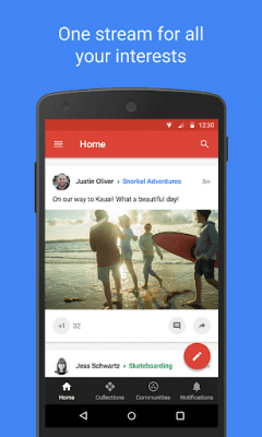 Скриншот приложения Google+ for G Suite - №4