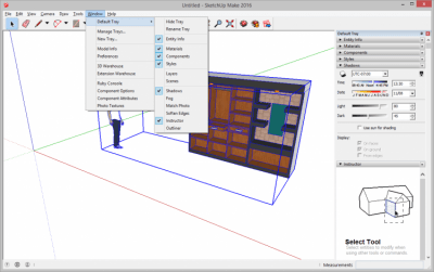 Скриншот приложения SketchUp Make - №5