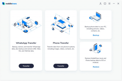 Скриншот приложения Wondershare MobileTrans - №1