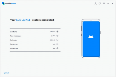 Скриншот приложения Wondershare MobileTrans - №4