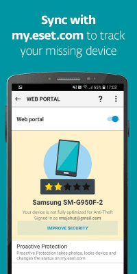 Скриншот приложения ESET Mobile Security & Antivirus - №7