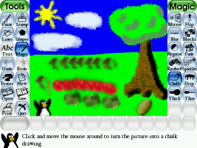 Скриншот приложения Tux Paint - №15