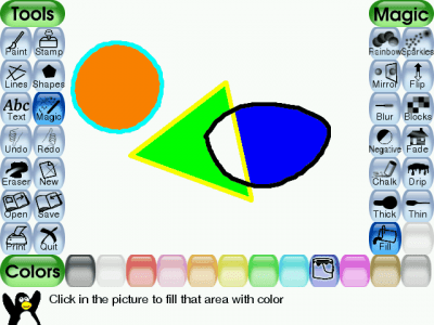Скриншот приложения Tux Paint - №16