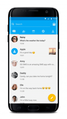 Скриншот приложения Go SMS Pro - №3