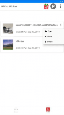 Скриншот приложения Heic to JPG Converter Free - №3