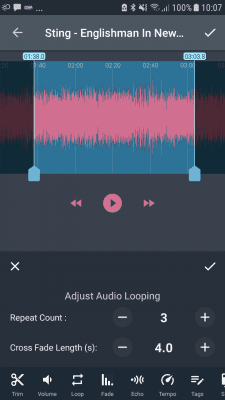 Скриншот приложения AndroSound Audio Editor - №3