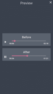 Скриншот приложения AndroSound Audio Editor - №8