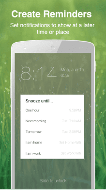 Скриншот приложения Echo Notification Lockscreen - №7