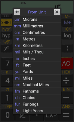 Скриншот приложения RealCalc Scientific Calculator - №7