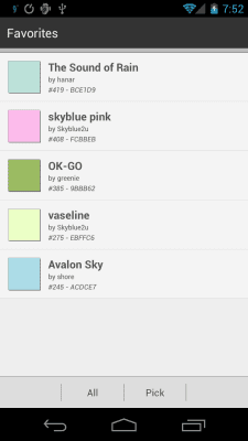 Скриншот приложения Colors - №3