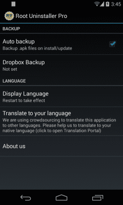 Скриншот приложения Root Uninstaller - №6