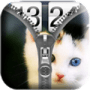 Скачать Cat Zipper Screen Lock