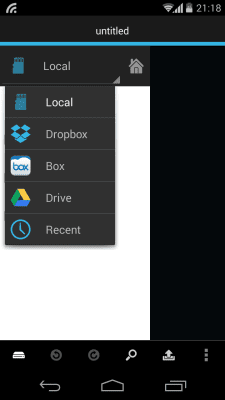 Скриншот приложения DroidEdit (free code editor) - №2