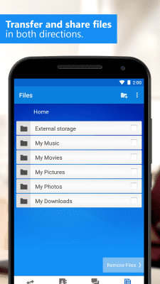 Скриншот приложения TeamViewer-удалённый доступ Android - №6