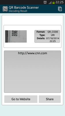 Скриншот приложения QR BARCODE SCANNER от WB Development Team - №4