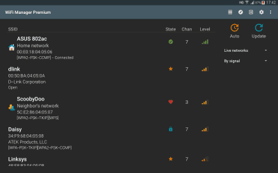 Скриншот приложения Wi-Fi Manager - №8