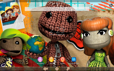 Скриншот приложения XPERIA LittleBigPlanet Theme - №4