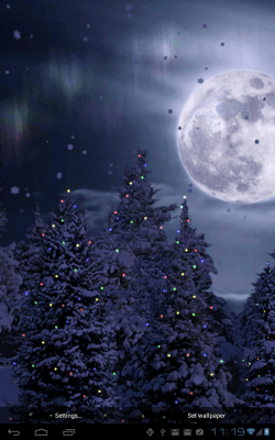 Скриншот приложения Snowfall Free Live Wallpaper - №3