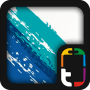 Скачать MYCOLORSCREEN Brush Strokes Theme