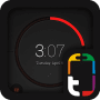 Скачать MYCOLORSCREEN Dark Orange Theme