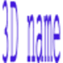 Скачать 3D Name