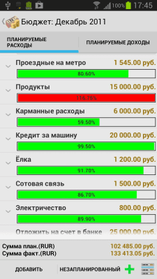 Скриншот приложения Мой Кошелёк: учёт расходов и доходов, финансы - №4