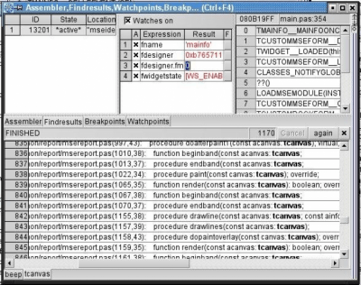 Скриншот приложения MSEide+MSEgui - №5