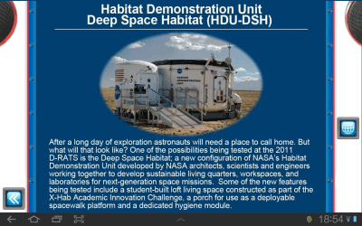 Скриншот приложения NASA Desert RATS Virtual Site - №4