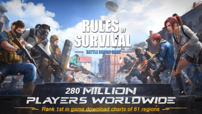 Скриншот приложения RULES OF SURVIVAL - №3