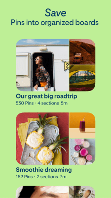 Скриншот приложения Pinterest Lite - №3