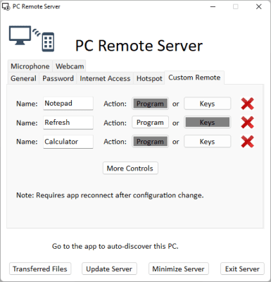 Скриншот приложения PC Remote - №3