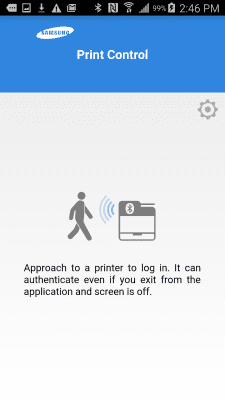 Скриншот приложения Samsung Mobile Print Control - №4