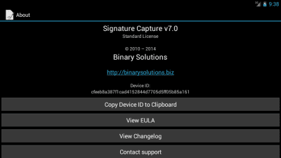 Скриншот приложения Signature Capture - №4
