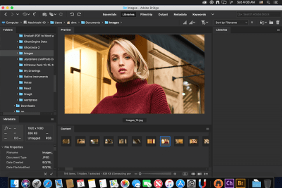 Скриншот приложения Adobe Bridge - №2
